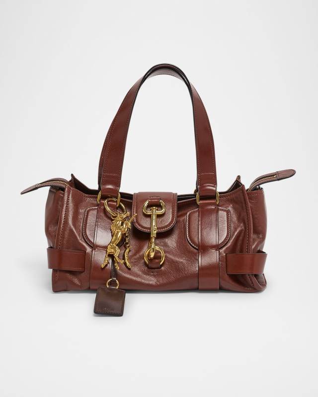 Kerala 25 Small Shoulder Bag in Vegetable Tanned Leather